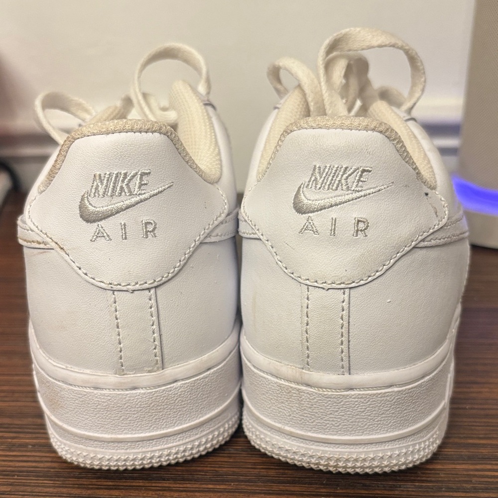 Nike Kids White Cream Sneakers